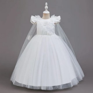 Bebemon Story 肩膀披紗長洋裝