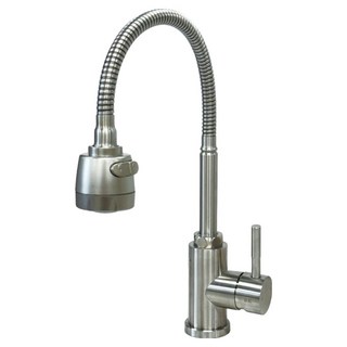 Woori Sudo 全霧面眼鏡蛇單孔水槽龍頭 DJ-1001, 1個