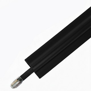 라노홈 무타공 테이프형 PVC 케이블 몰딩, 1개, 블랙