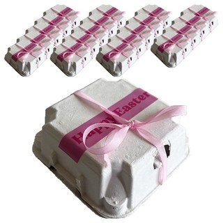 티나피크닉 부활절 4구 케이스 20p 스티커 20p 리본 20p, 핑크, 1개