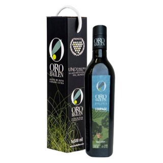 오로바일렌 엑스트라버진 올리브오일 500ml 쿠파주 블루라벨 선물세트, 1세트