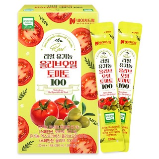 네이처드림 리얼 유기농 올리브오일 토마토100 14p, 1개, 280ml