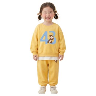 LITTLE RABBIT D 彩色棒數字 迪士尼 上下衣套裝