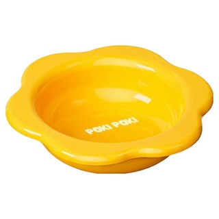 Poki Poki 寵物碗, 黃色, 1個