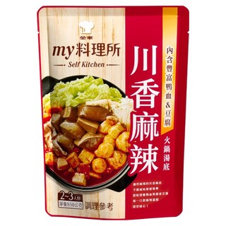金車 my 料理所 川香麻辣火鍋湯底, 850g, 1個
