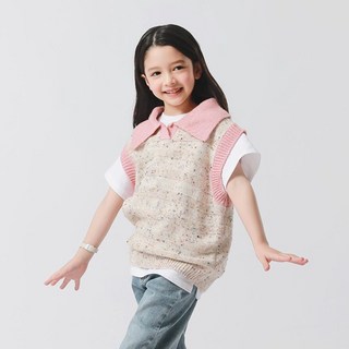 jkids 皺褶針織背心 J8019
