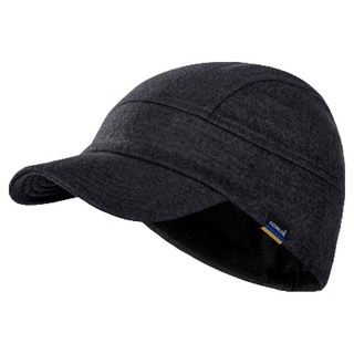 오니지 양모 방한 볼캡, 블랙, 1개