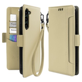 엑씨 마일드S 스트랩 카드수납 분실방지 가죽 지갑 다이어리 휴대폰 케이스