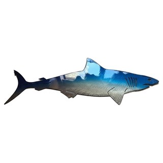 Anuro 鋼製鯊魚壁飾, 混合色