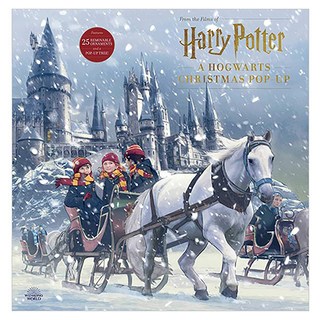 Harry Potter： A Hogwarts Christmas Pop-Up：哈利波特： 霍格華茲聖誕節立體書, Insight Editions