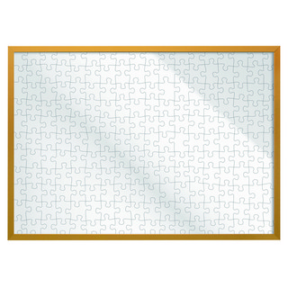VillaDeHouse 頂級鋁製500片霧面拼圖框, 04 金色, 1個