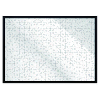 VillaDeHouse 頂級鋁製500片霧面拼圖框, 02 黑色, 1個