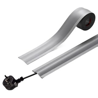 엔더 잘붙는 전선정리 고정 몰딩, 그레이, 1개