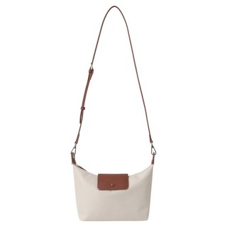 SHOOPEN 女款高密度尼龍翻蓋斜揹包 HPABCGAT01, 64 奶油色