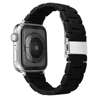 JELLY.TIGER Apple Watch 粉彩糖果積木錶帶 38 / 40 / 41 / 42mm, 黑色, 1個