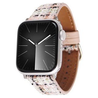 JELLY.TIGER Apple Watch 毛呢皮革錶帶 38 / 40 / 41 / 42mm, 蜜桃色, 1個