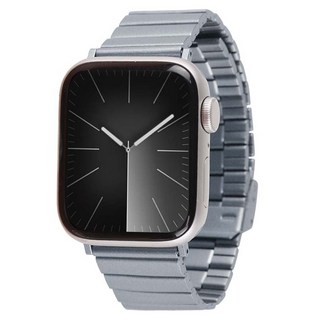 JELLY.TIGER Apple Watch 金屬鏈式錶帶 42 / 44 / 45 / 46 / 49mm, 太空色, 1個