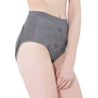 GIAT 吉亞特 竹炭好透氣中腰三角內褲 台灣製 909005 5件, 炭灰色