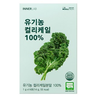 INNERLAB Celltrion 有機羽衣甘藍粉 14入, 14g, 1個