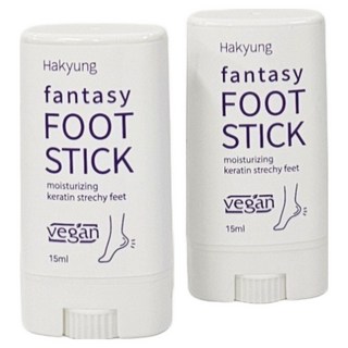 Hakyung Cosmetic 尿素夢幻足部棒, 2個, 15ml, 1入