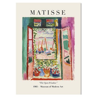 Terrybo 馬諦斯 花卉 抽象 海報 1