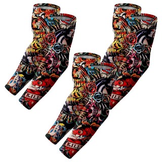 ARMEDES 機能性涼感袖套 AR-17 2入, 愛戀色彩, 3個