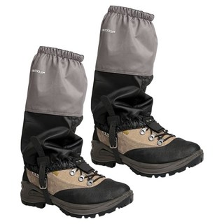 LIBERO 벨로 숏 스패츠 소프트 방수 게이터, 그레이