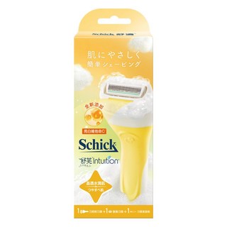 Schick 舒適牌 舒芙仕女除毛刀 晶透煥亮 刀把 + 刀片 2個, 1個, 1個裝