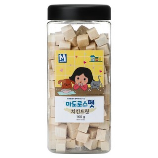 마도로스펫 반려동물 치킨트릿, 치킨, 160g, 1개