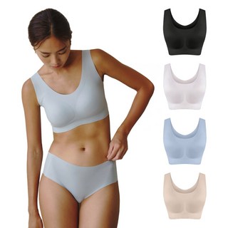 24HRS 無感失憶寛肩內衣4件組 經典款