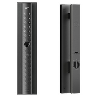 HYUNDAI HT 指紋辨識即時上鎖推拉式門鎖, TDL-A5001F, 顧客自行安裝