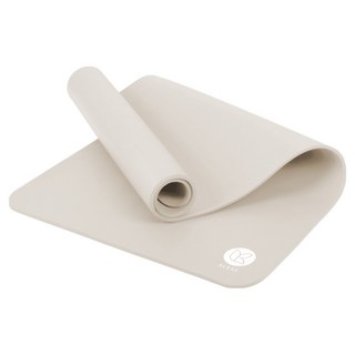 아리프 NBR 와이드 요가매트 + 스트랩 세트, 라이트 베이지, 1세트