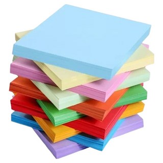 생활의지혜 종이학 접기 색종이, 1000개, 10색