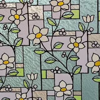 女神 多款玻璃窗戶浴室辦公室隱私保護貼紙 薩由莉, 單一顏色