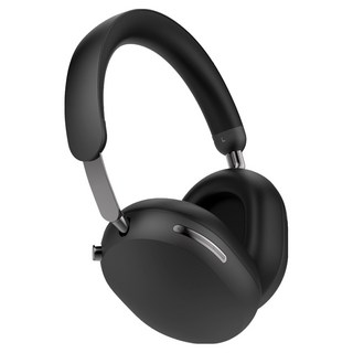 브리츠 NEW 프리미엄 노이즈캔슬링 무선 블루투스 헤드폰, 블랙, SteelRec