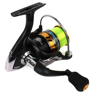 SAPA 紡車式捲線器 4培林, 混合色, BD-3000