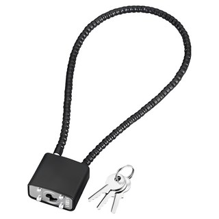 OON 고강도 도난방지 와이어 자물쇠, 1개