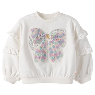 오즈키즈 아동용 플리터리본 맨투맨