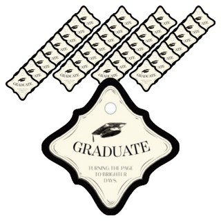 핸즈픽 클래시 학사모 모양택, 블랙, 30개