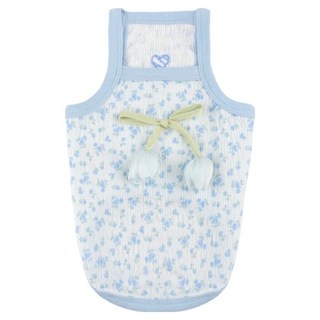 핑카홀릭 반려동물 체리쉬 튤립 시어서커 쿨나시 TT7912, 스카이블루, 1개