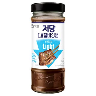 백설 저당 LA갈비 양념, 460g, 1개