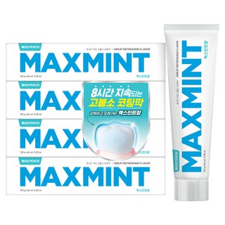 페리오 맥스민트향 치약, 150g, 4개
