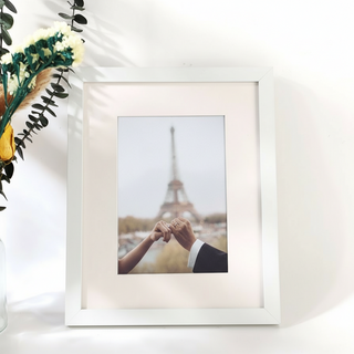 데일로우 우드 인테리어 액자, 1개, 화이트