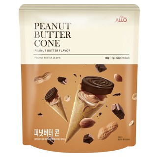 스내픽 피넛 버터콘, 1개, 132g