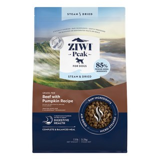 ZIWI Peak 滋益巔峰 全齡犬 微蒸熟成85%鮮肉糧 草飼牛, 1個, 3.2kg, 牛肉