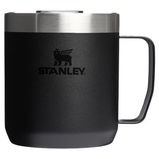 STANLEY EVERYDAY系列 滑蓋不鏽鋼咖啡馬克杯, 消光黑2.0, 1個, 350ml