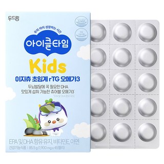 두드림 아이클타임 이지츄 초임계 알티지 오메가3 젤리 45p, 1개, 15회분