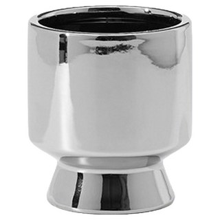 알럽홈 파스텔톤 감성 화분 L265-49, 실버, 1개