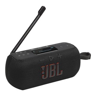 JBL 便攜式收音機藍牙喇叭, 黑色, TUNER 3