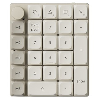 키크론 PRO MAX 핫스왑 유무선 기계식 키패드, 레트로, K0M-M4, 바나나축